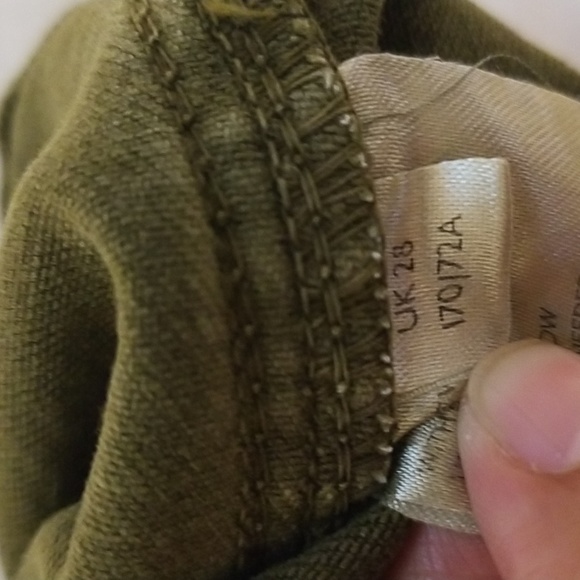 We The Free by fp Skrit Women's Color Green Size 28 - Picture 7 of 7